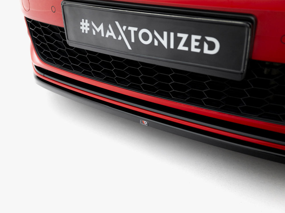 Maxton Design - Aftermarket  Front Splitter V.4 Volkswagen Golf GTI / GTD Mk7 Facelift