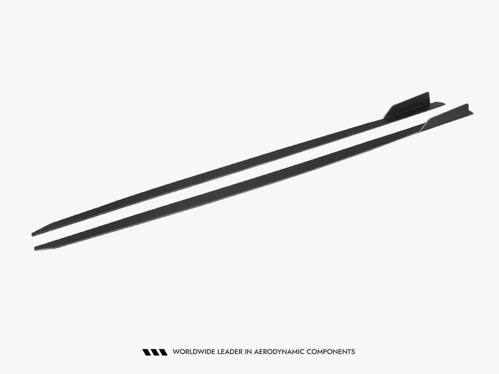 Maxton Design - Aftermarket  RACING SIDE SKIRTS DIFFUSERS BMW 1 F21 M135I / M140I / M-PACK (2011-19)