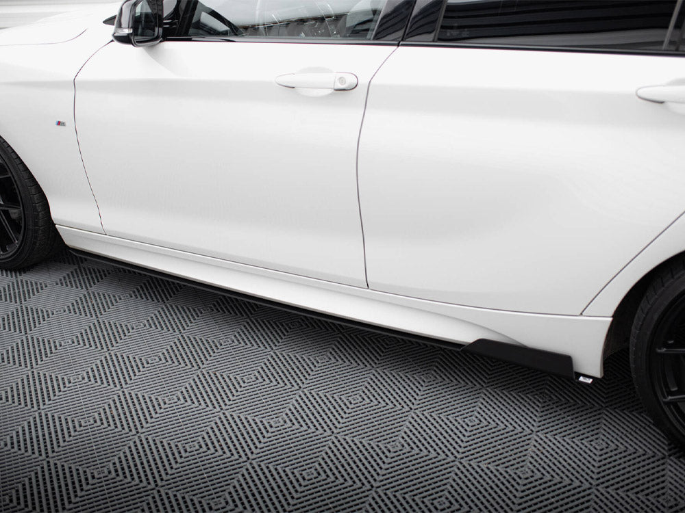 Maxton Design - Aftermarket  RACING SIDE SKIRTS DIFFUSERS BMW 1 F21 M135I / M140I / M-PACK (2011-19)