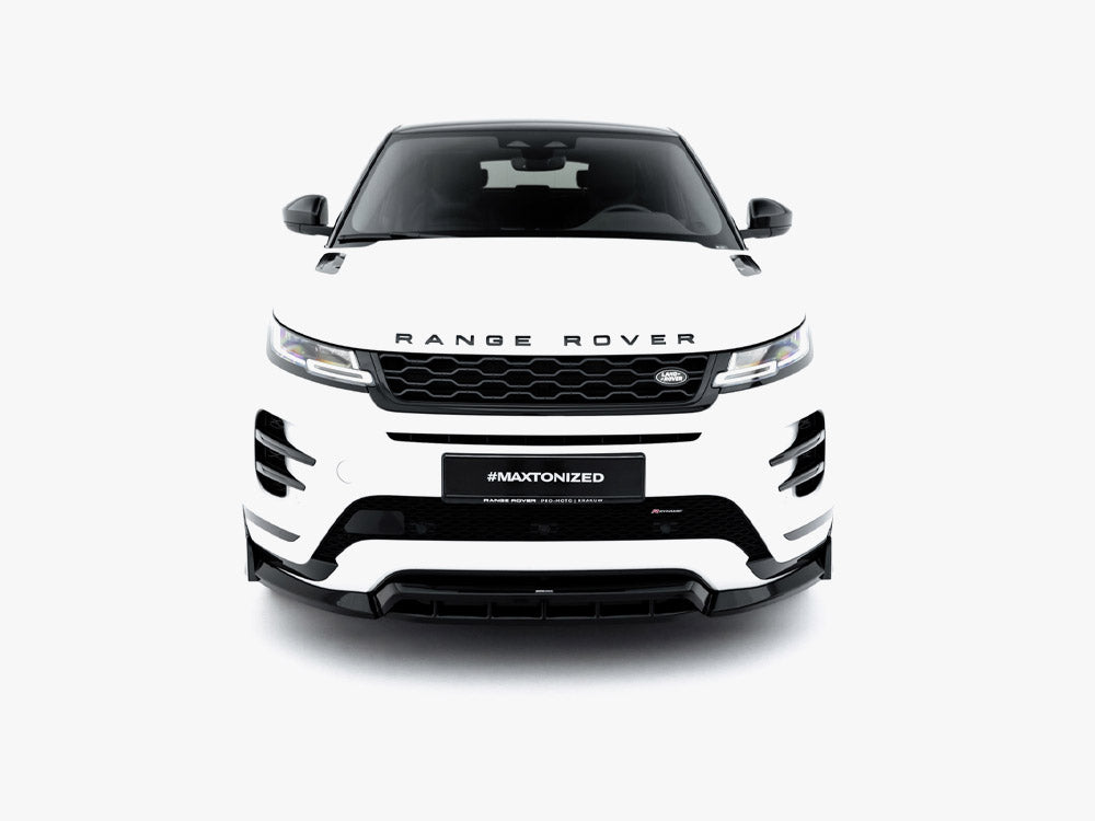 Maxton Design - Aftermarket  Front Splitter Land Rover Range Rover Evoque Dynamic Mk2