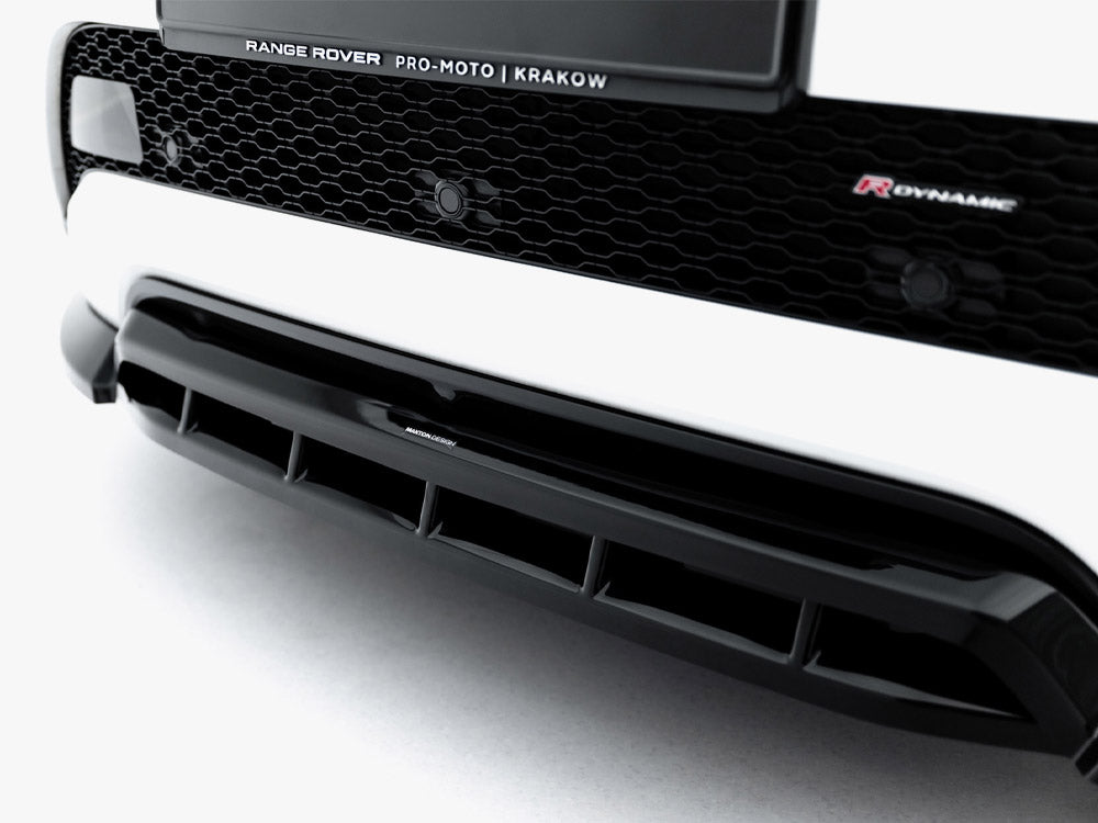 Maxton Design - Aftermarket  Front Splitter Land Rover Range Rover Evoque Dynamic Mk2