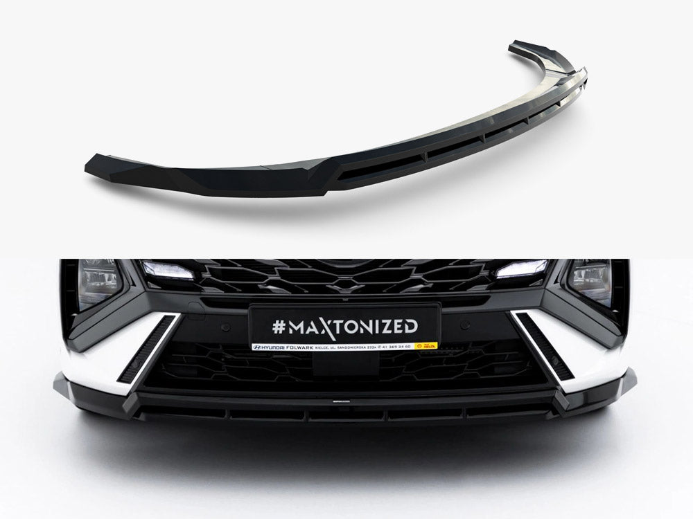 Maxton Design - Aftermarket  Front Splitter Hyundai Tucson N-Line Mk4 Facelift