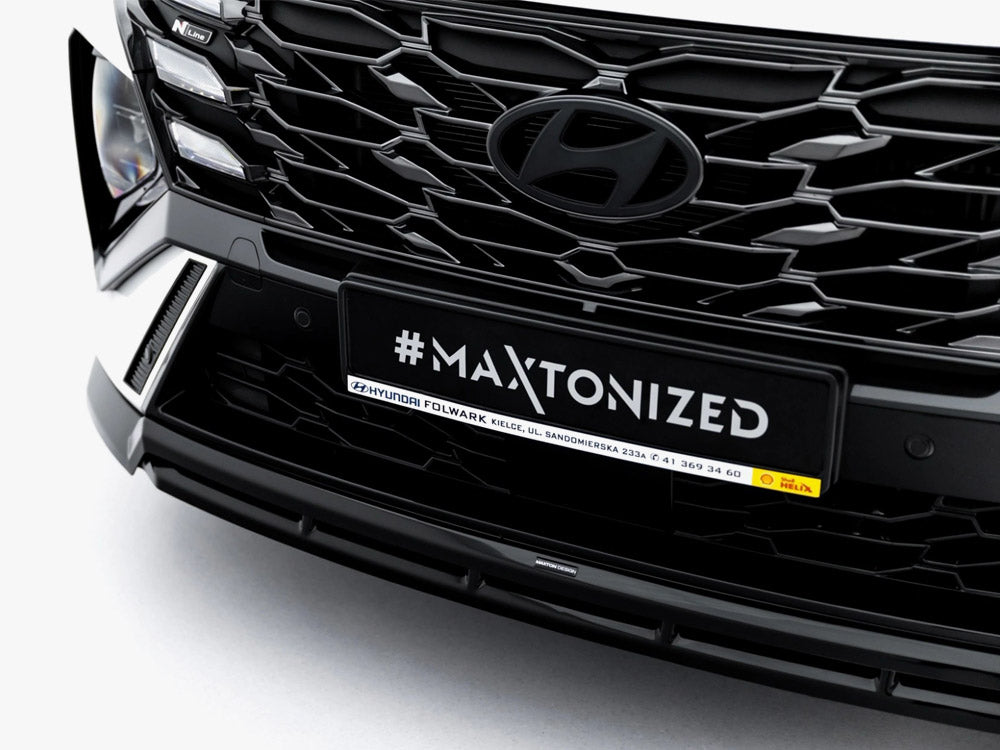 Maxton Design - Aftermarket  Front Splitter Hyundai Tucson N-Line Mk4 Facelift