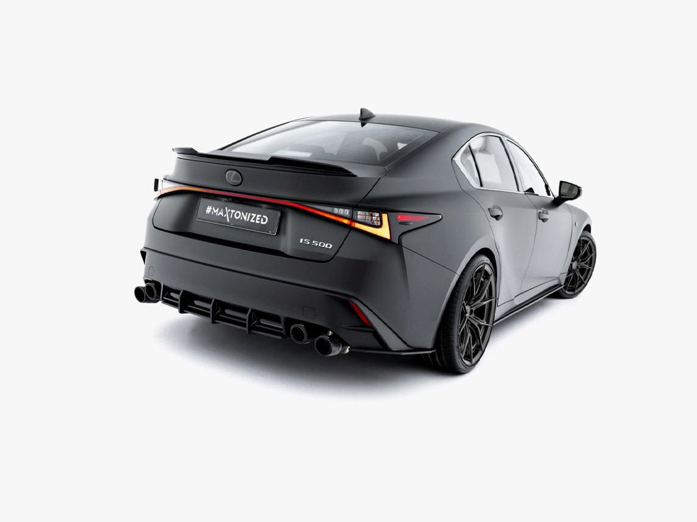 Maxton Design - Aftermarket  Street PRO Rear Side Splitters Lexus IS 500 Mk3 Facelift 2 (XE30)