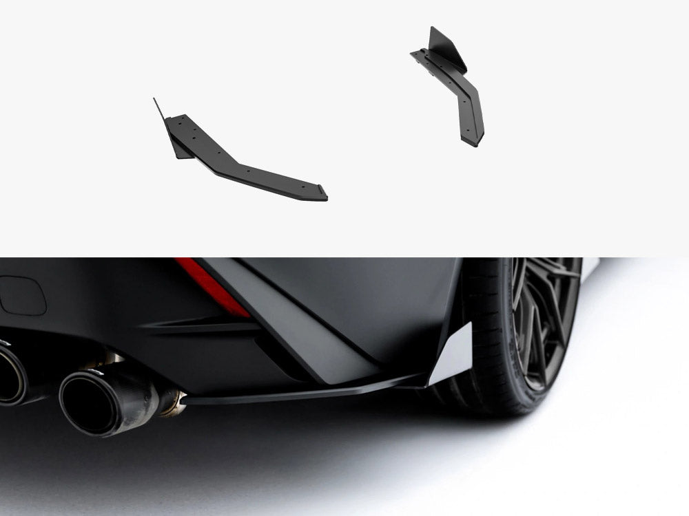 Maxton Design - Aftermarket  Street PRO Rear Side Splitters + Flaps Lexus IS 500 Mk3 Facelift 2 (XE30)