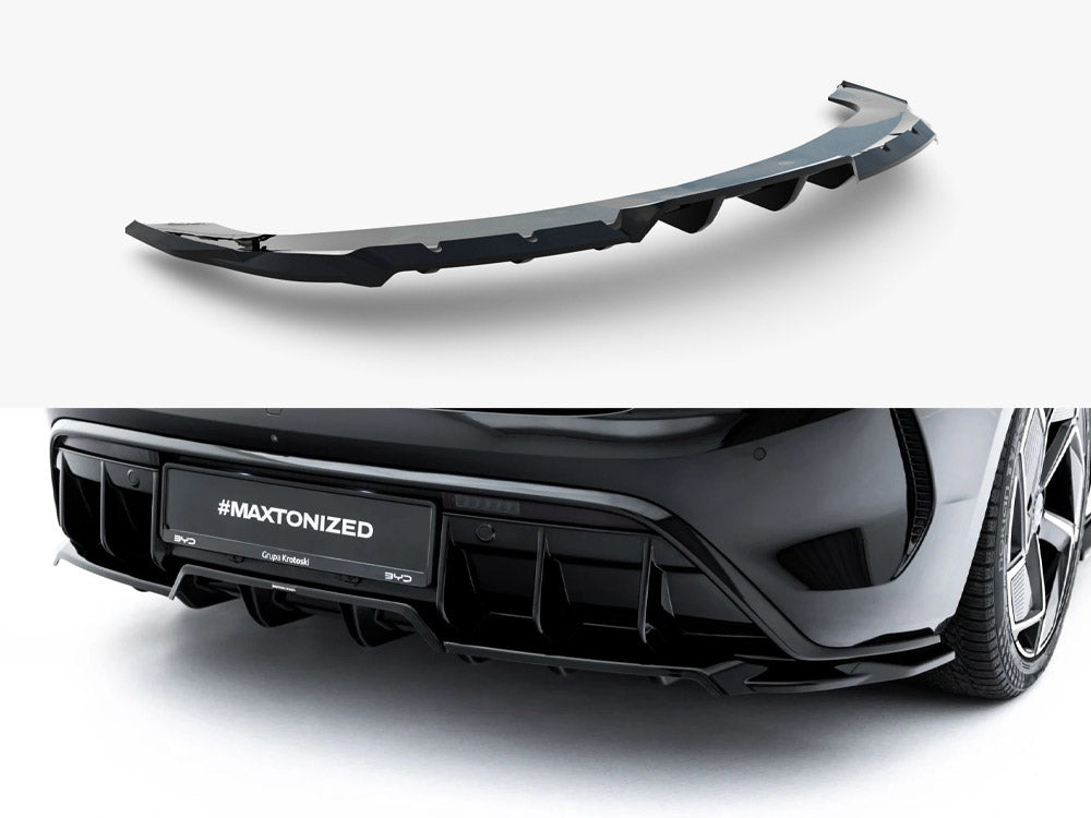 Maxton Design - Aftermarket  Rear Splitter (Vertical Bars) BYD Seal Mk1