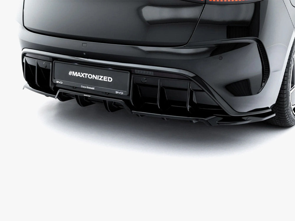 Maxton Design - Aftermarket  Rear Splitter (Vertical Bars) BYD Seal Mk1