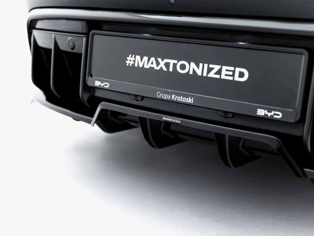 Maxton Design - Aftermarket  Rear Splitter (Vertical Bars) BYD Seal Mk1