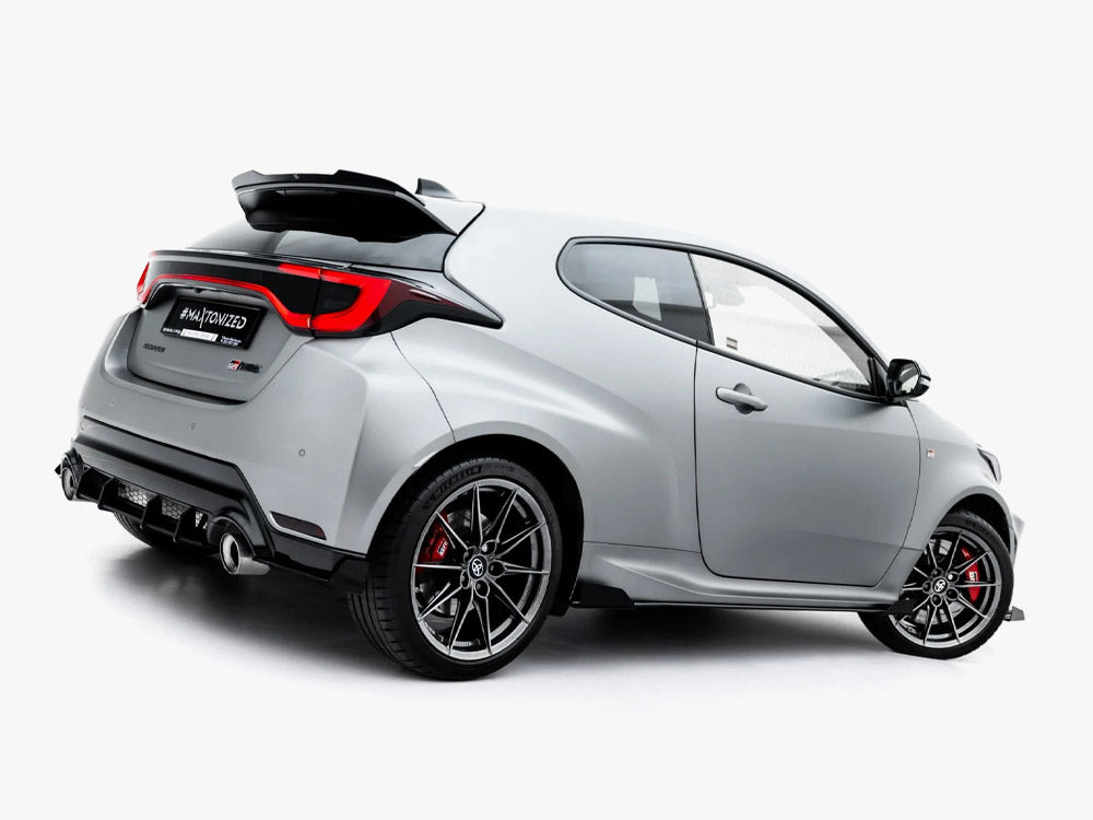 Maxton Design - Aftermarket  Street PRO Side Skirt Diffusers + Flaps Toyota GR Yaris Mk4 Facelift