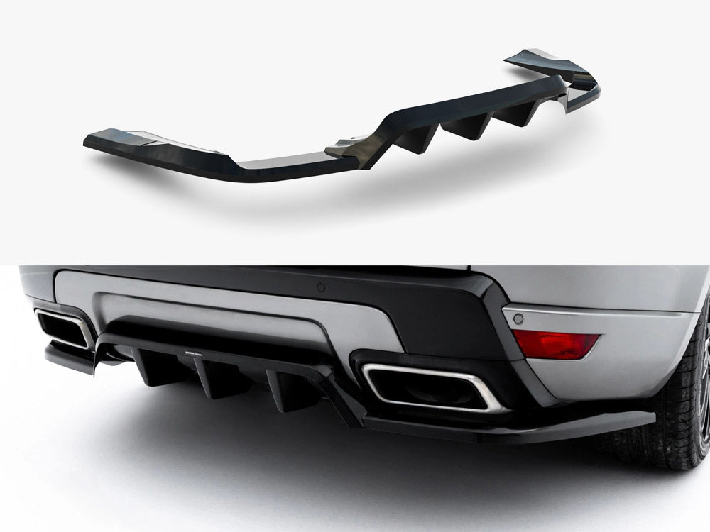 Maxton Design - Aftermarket  Rear Splitter (Vertical Bars) Land Rover Range Rover Mk2 Facelift