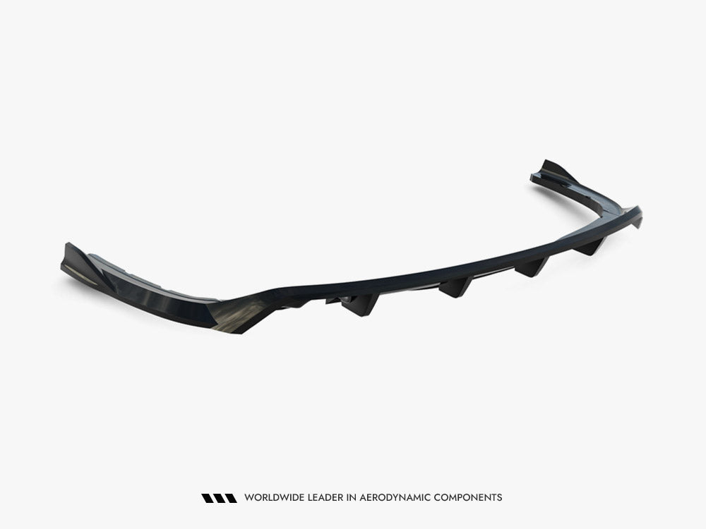 Maxton Design - Aftermarket  Rear Splitter (Vertical Bars) BMW 3 Sportline Sedan / Touring F30 / F31