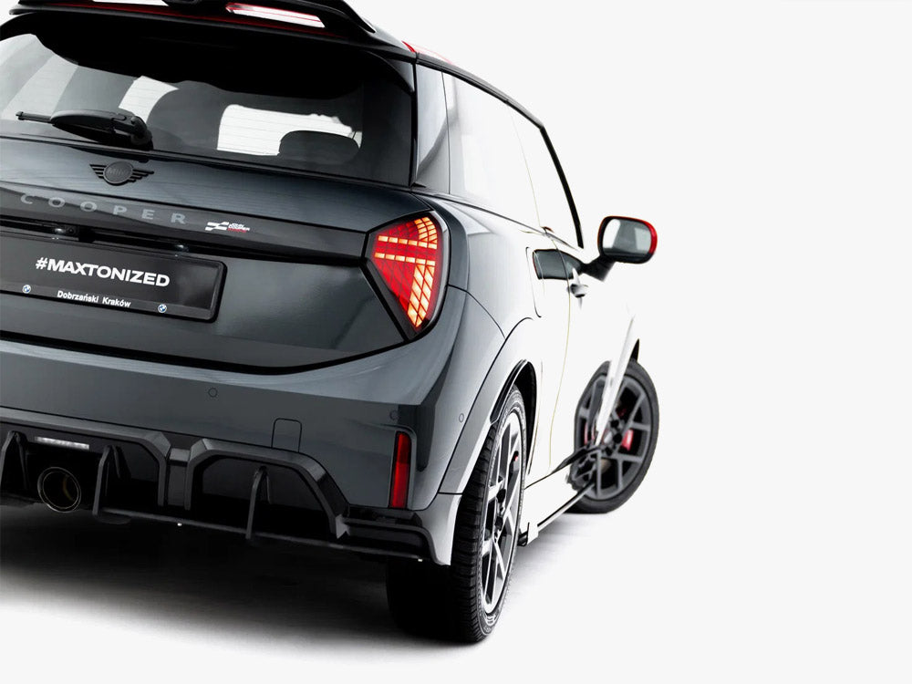 Maxton Design - Aftermarket  Street PRO Rear Diffuser compatible with MINI Cooper John Cooper Works F66