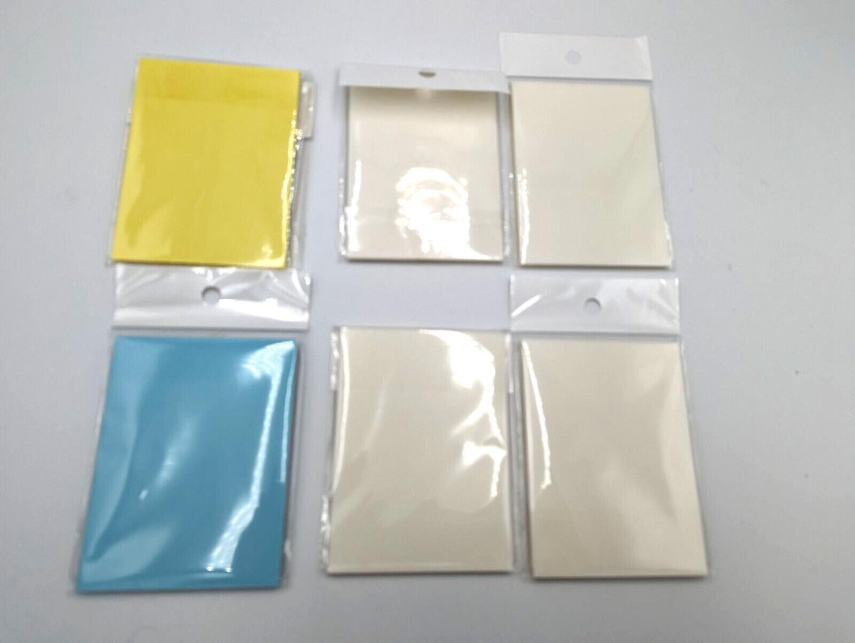 Transparent Sticky Notes 600 Sheets 95x70mm Clear See Through Notes Blue Yellow
