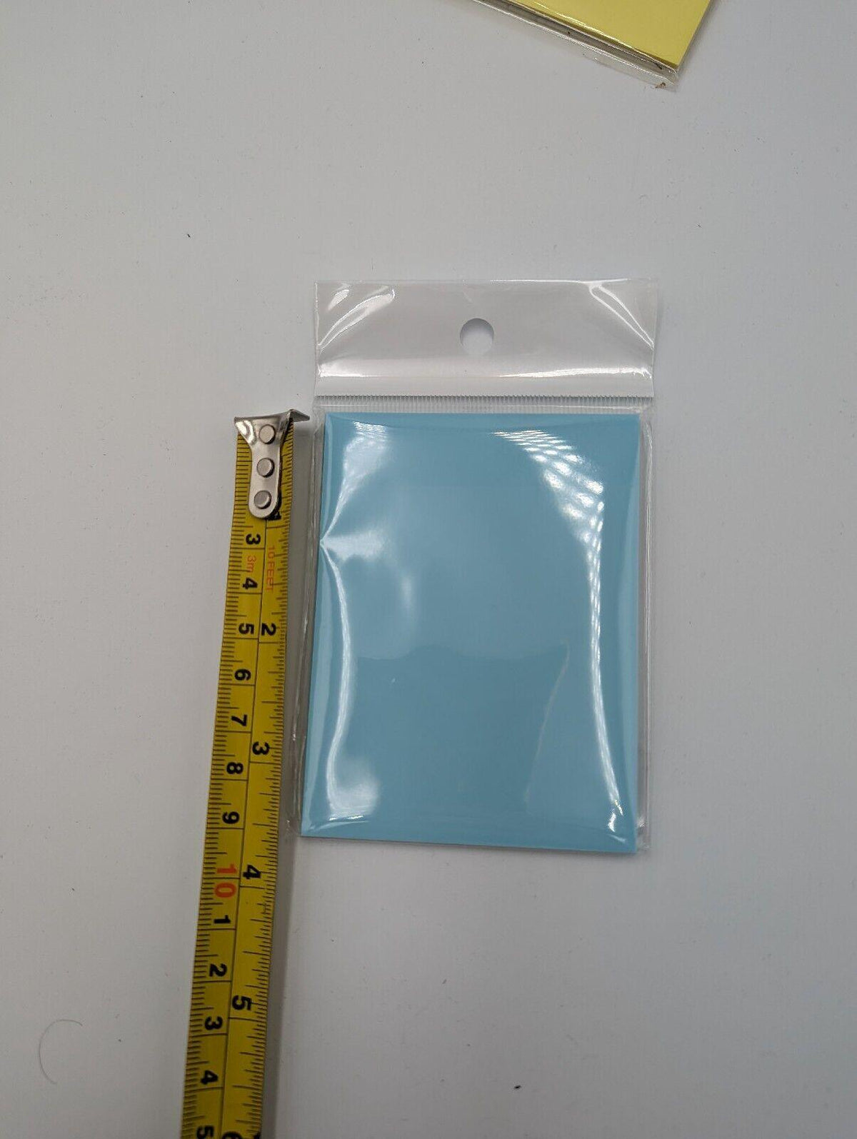 Transparent Sticky Notes 600 Sheets 95x70mm Clear See Through Notes Blue Yellow