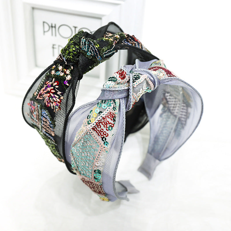 Ethnic Embroidered Headband
