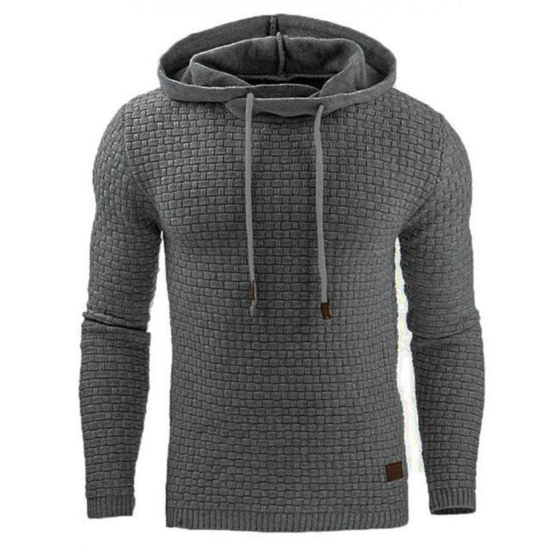 Men's Hoodie Sweatshirt - 65% Cotton 35% Polyester Pullover