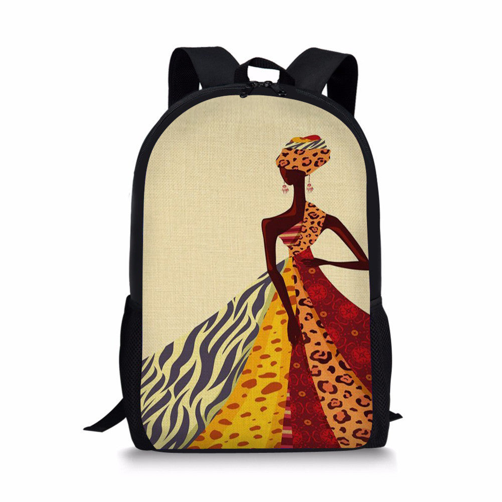 African style backpack