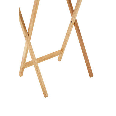 Heva Natural Tropical Hevea Wood Folding Snack Table