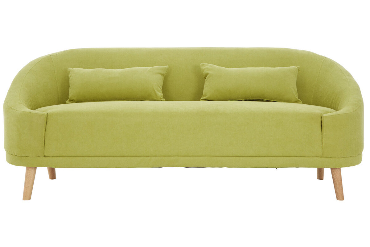 Holland Green Linen 2 Seater Sofa