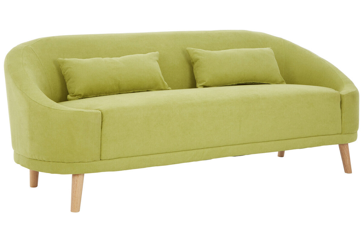 Holland Green Linen 2 Seater Sofa