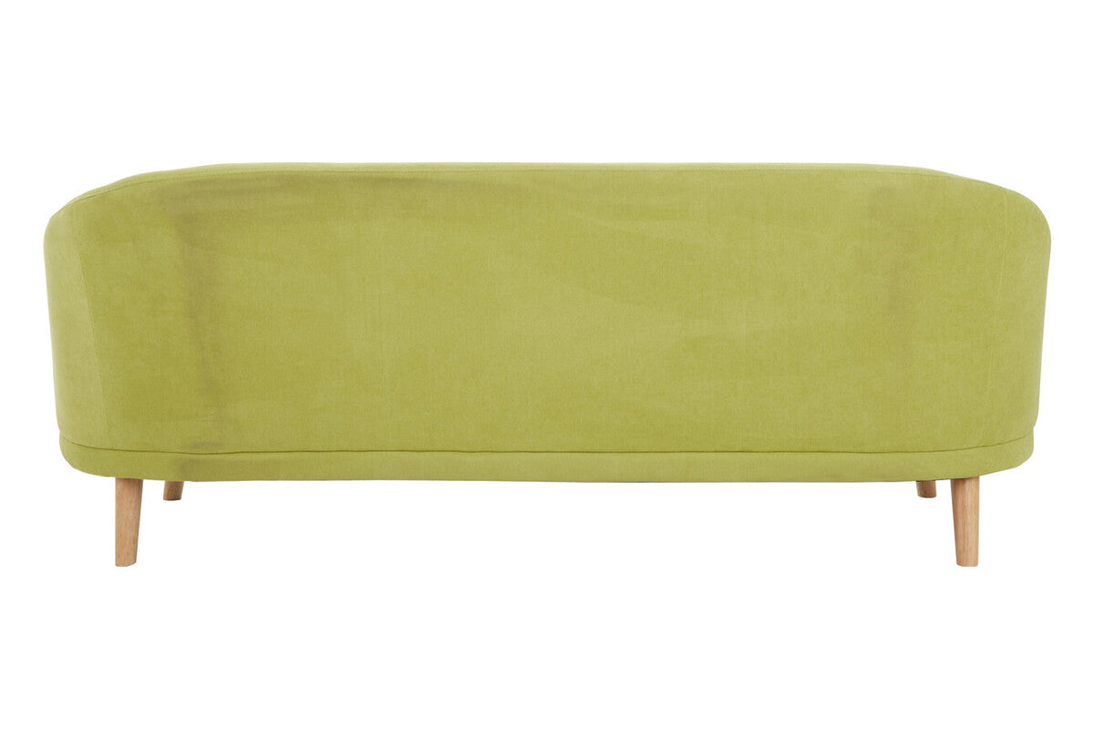 Holland Green Linen 2 Seater Sofa