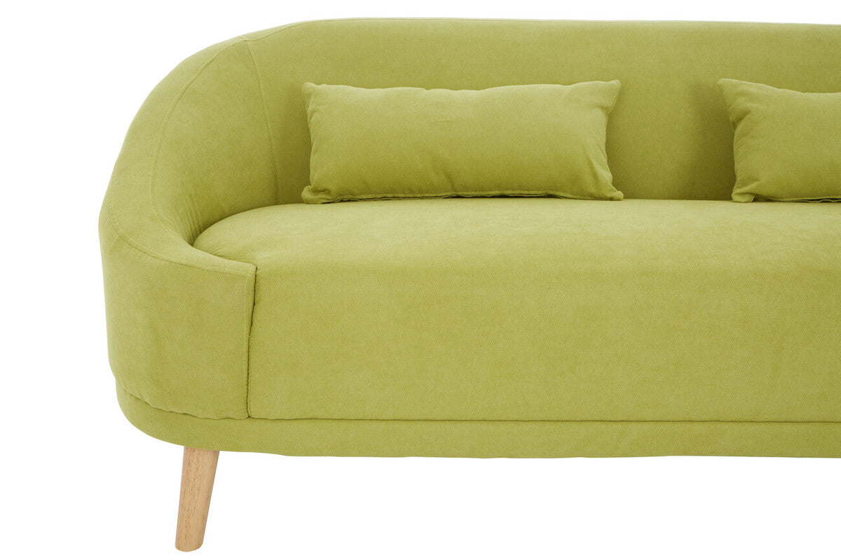 Holland Green Linen 2 Seater Sofa