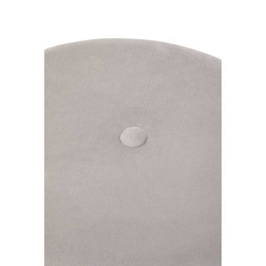 Ivy Mink Velvet Round Storage Stool