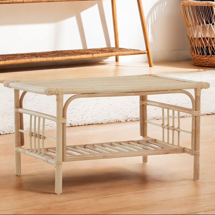 Mataram Natural Rattan Coffee Table