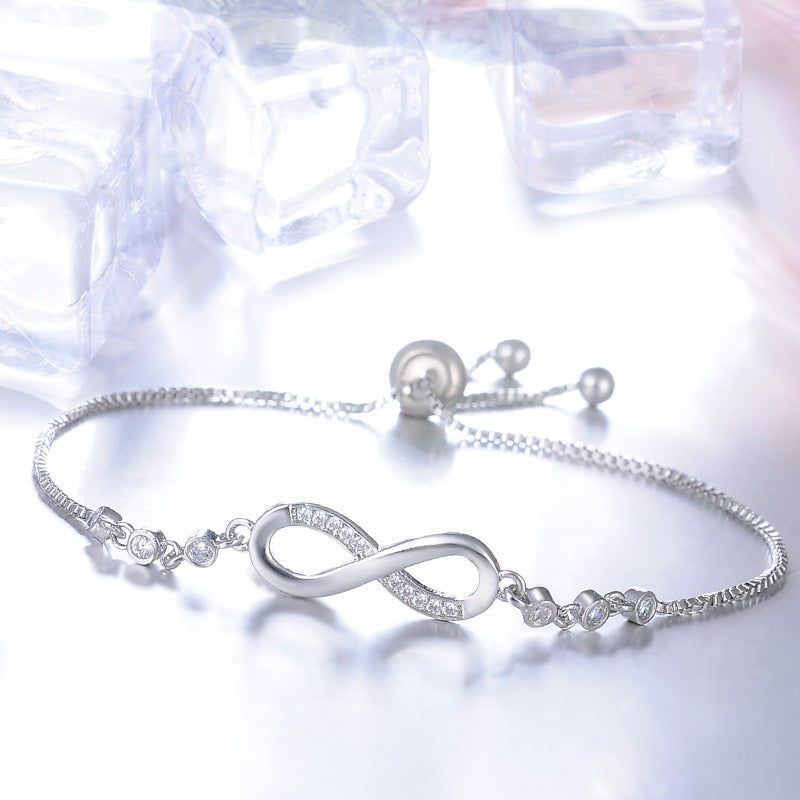 Adjustable  Eight Female Bracelet