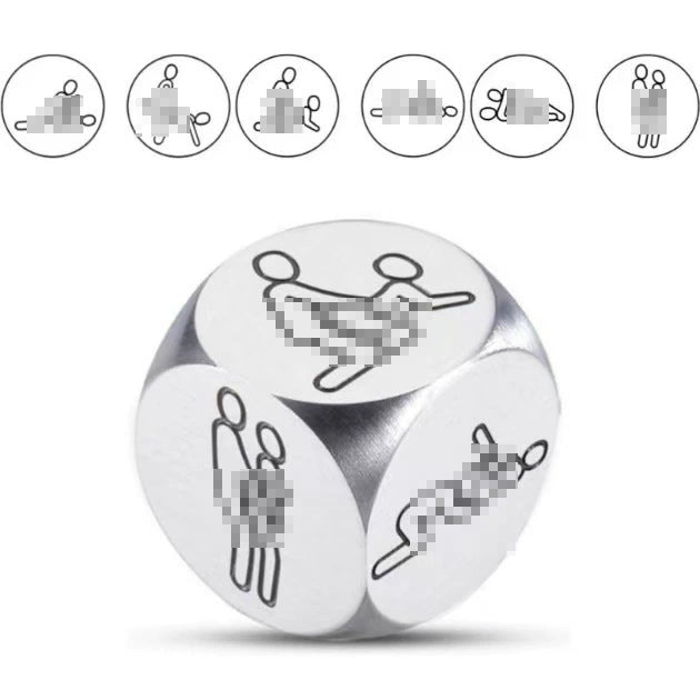 Decision Dice Stainless Steel Material Valentine's Day Gift