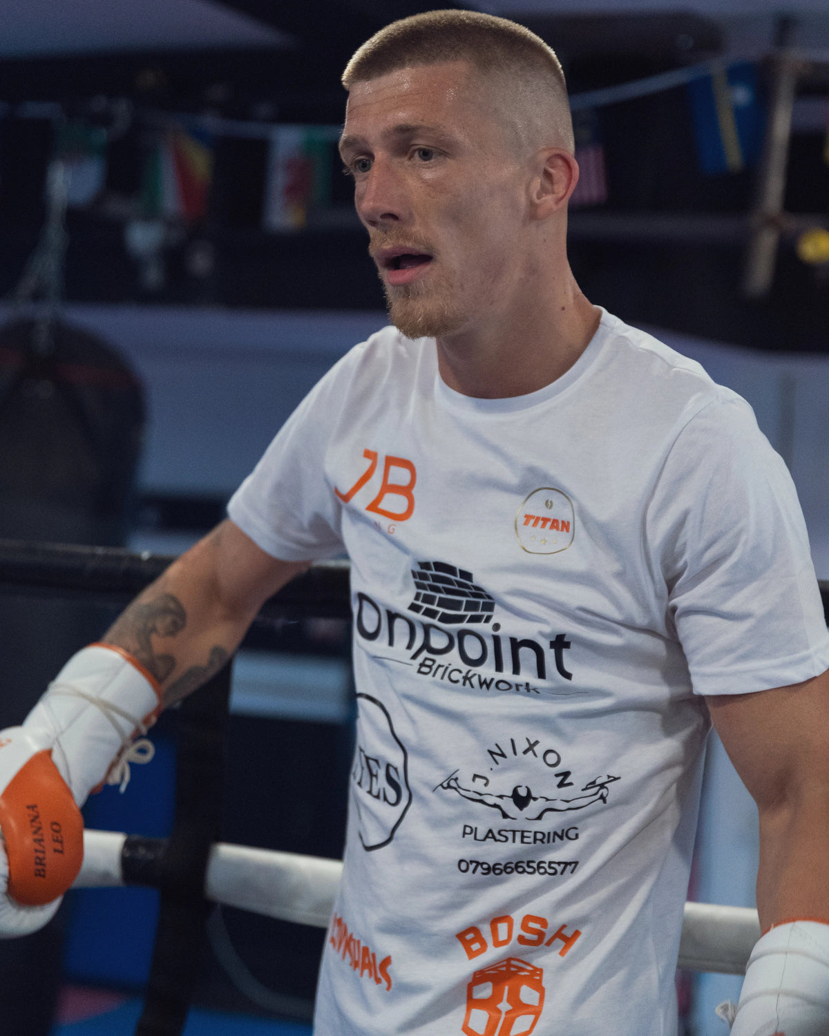 Titan Training T-Shirt – Polar White