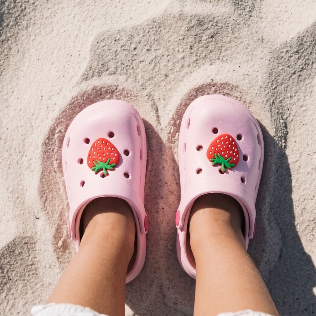 HelloBaby Strawberry Detail Baby Pool Slides - Pink