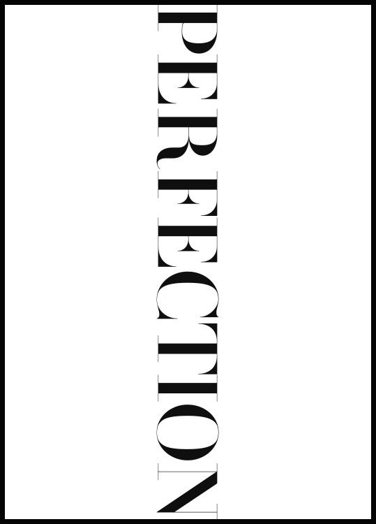Perfection Poster