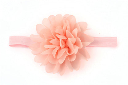 Handmade chiffon flower