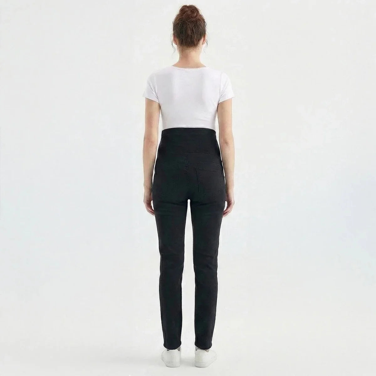 Baby Mom Women's Maternity Denim Jeans (S to 2XL) - Black