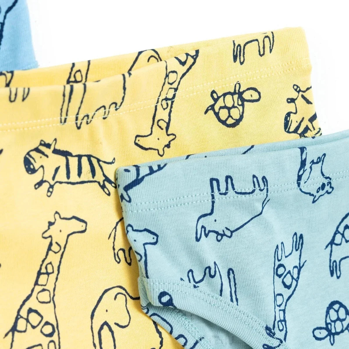 HelloBaby 3 Pack Dinosaur Print Baby Briefs (12 Months to 4-5 Years) - Yellow