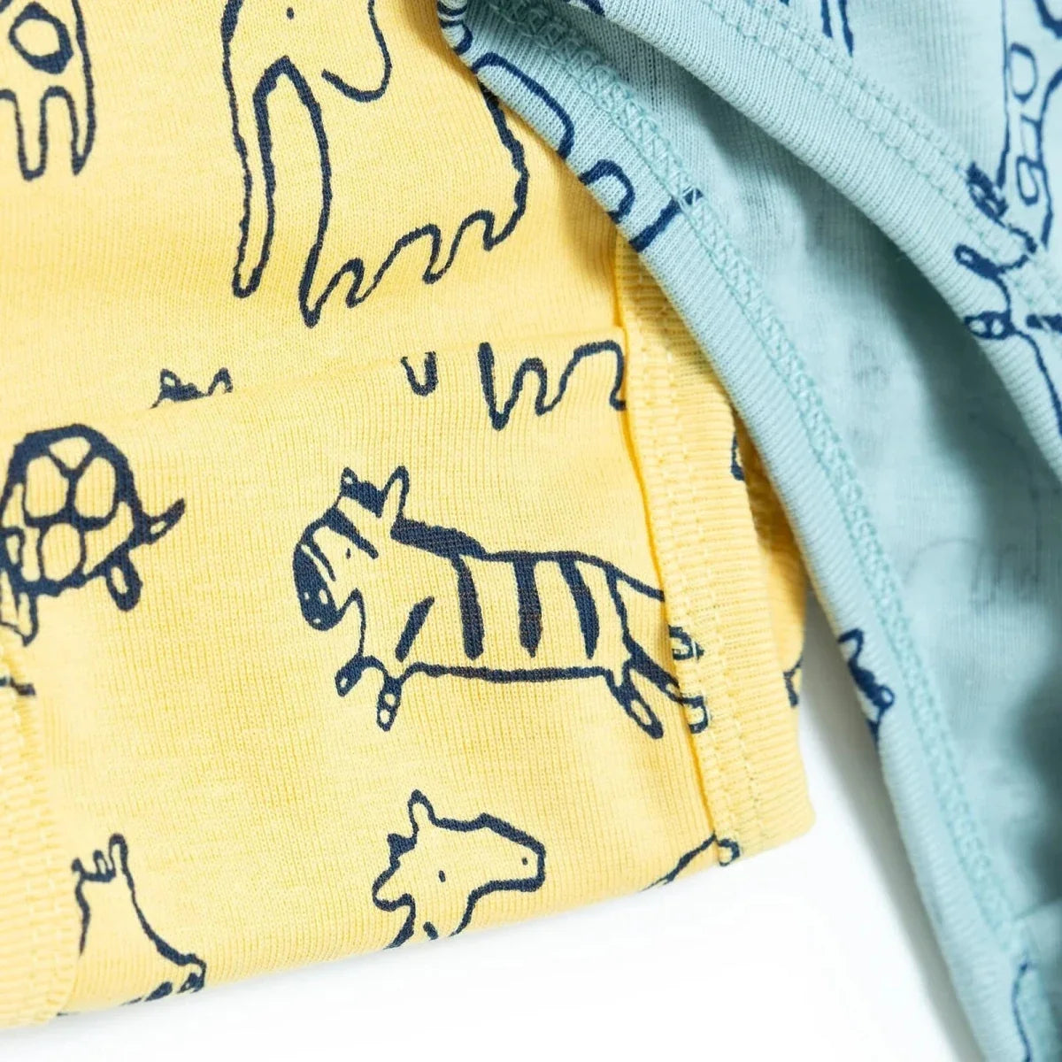 HelloBaby 3 Pack Dinosaur Print Baby Briefs (12 Months to 4-5 Years) - Yellow