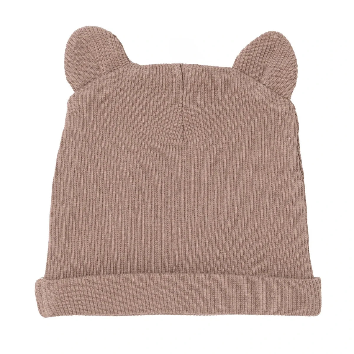 HelloBaby Ribbed Baby Hat (Newborn) - Brown