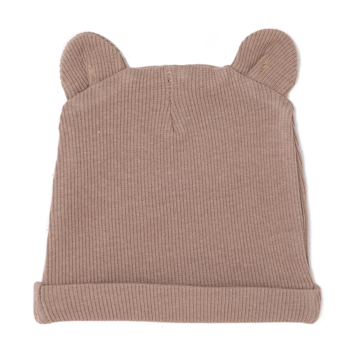 HelloBaby Ribbed Baby Hat (Newborn) - Brown