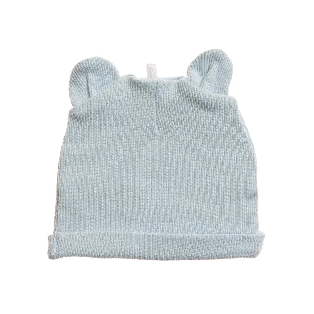 HelloBaby Ribbed Baby Hat (Newborn) - Blue