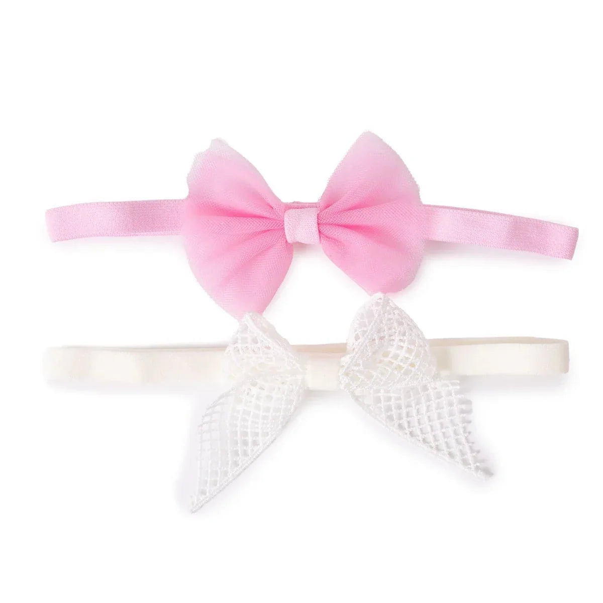 HelloBaby Tulle Baby Headband (One Size) - Pink