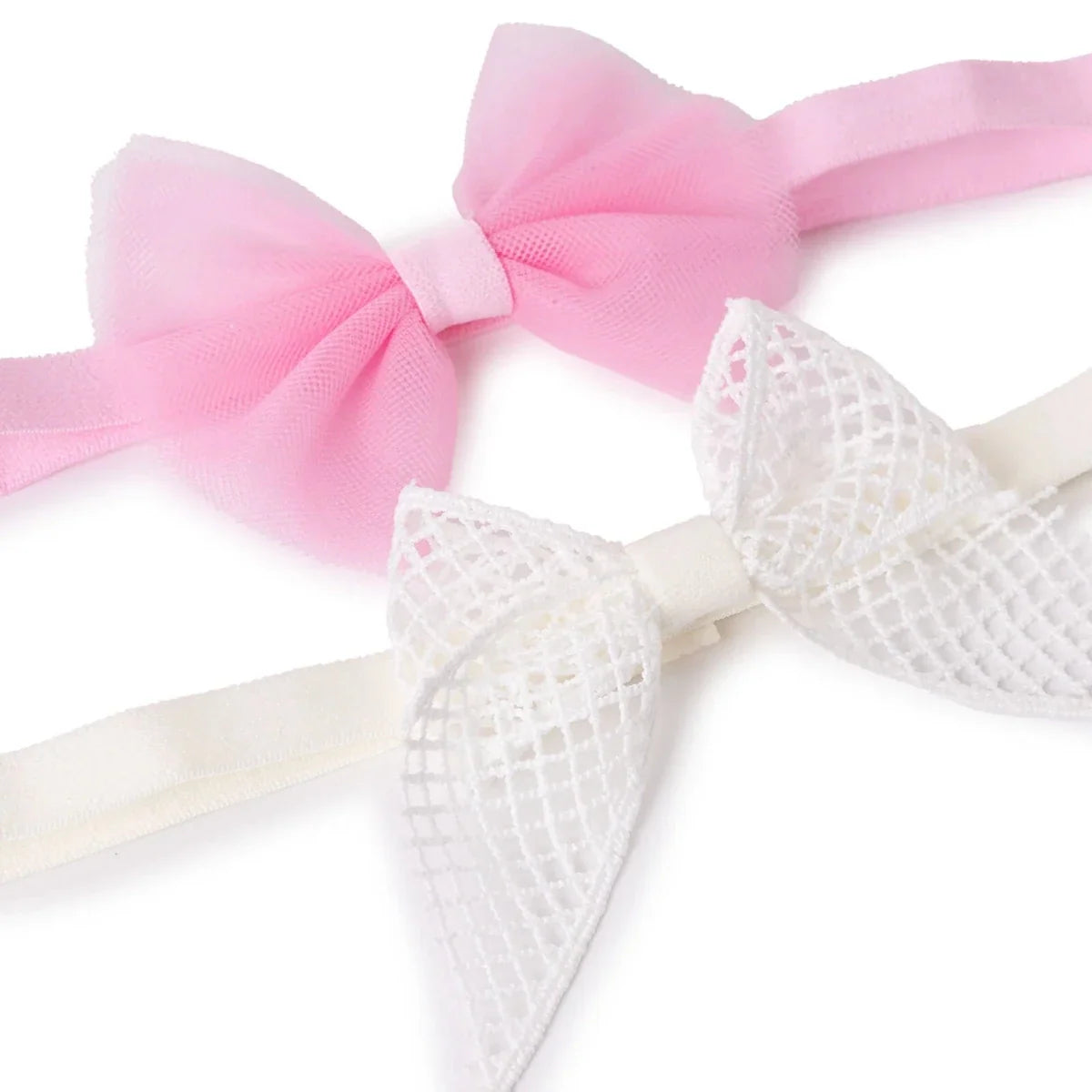 HelloBaby Tulle Baby Headband (One Size) - Pink