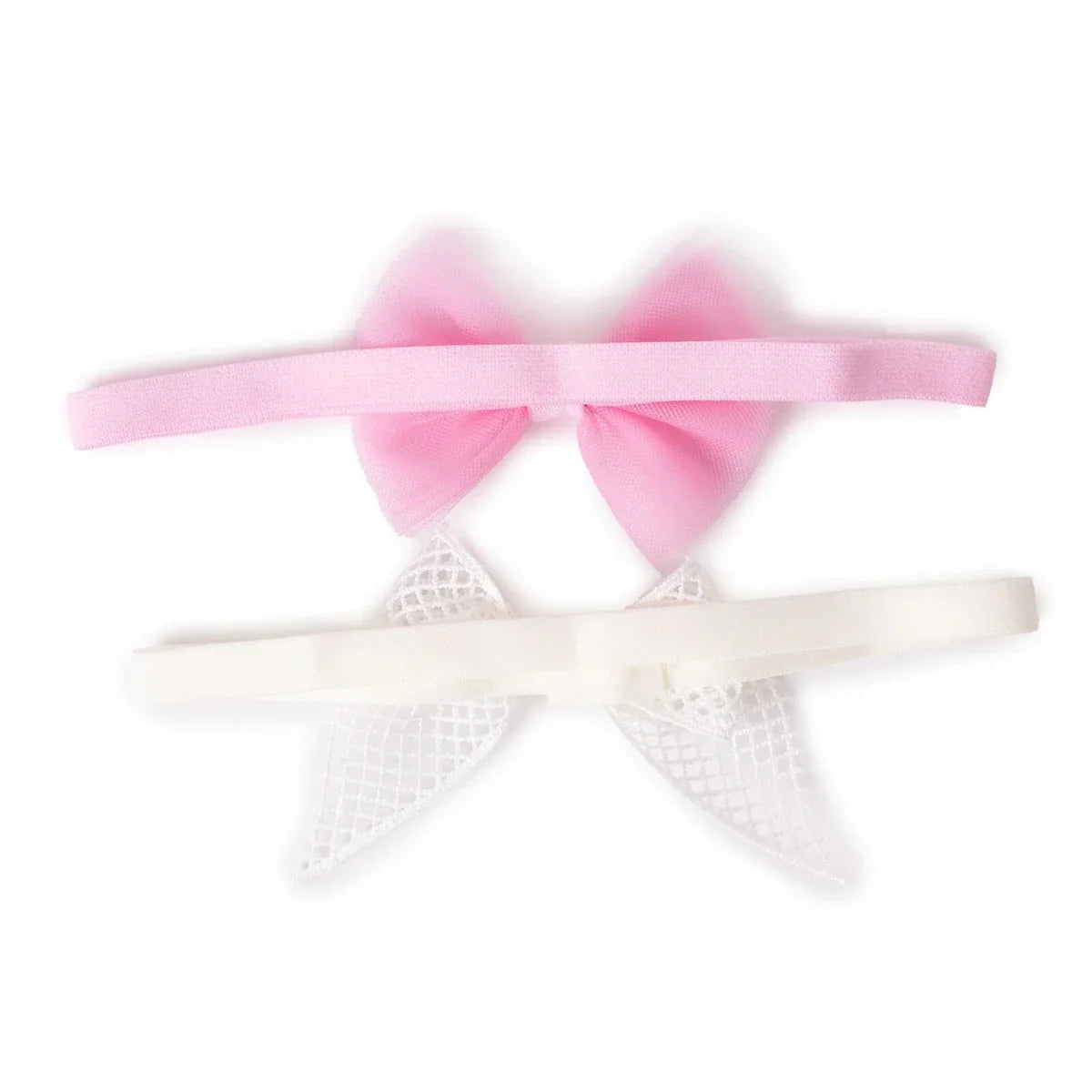 HelloBaby Tulle Baby Headband (One Size) - Pink