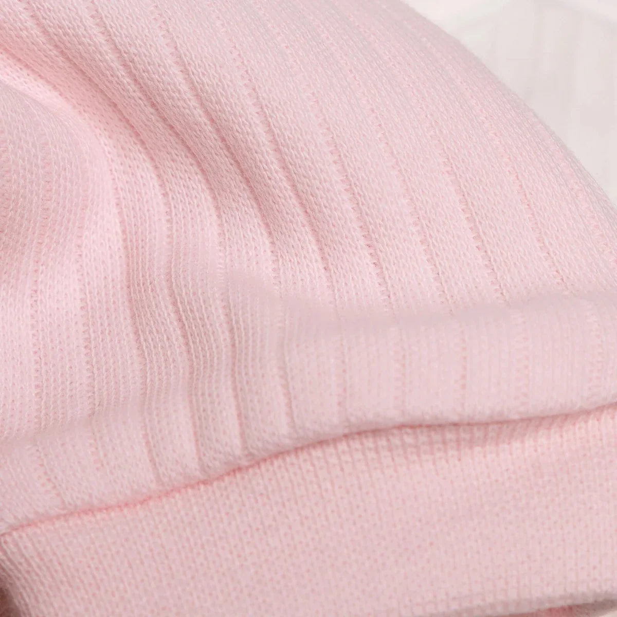 HelloBaby Interlock Baby Scratch Mitts (Newborn) - Pink