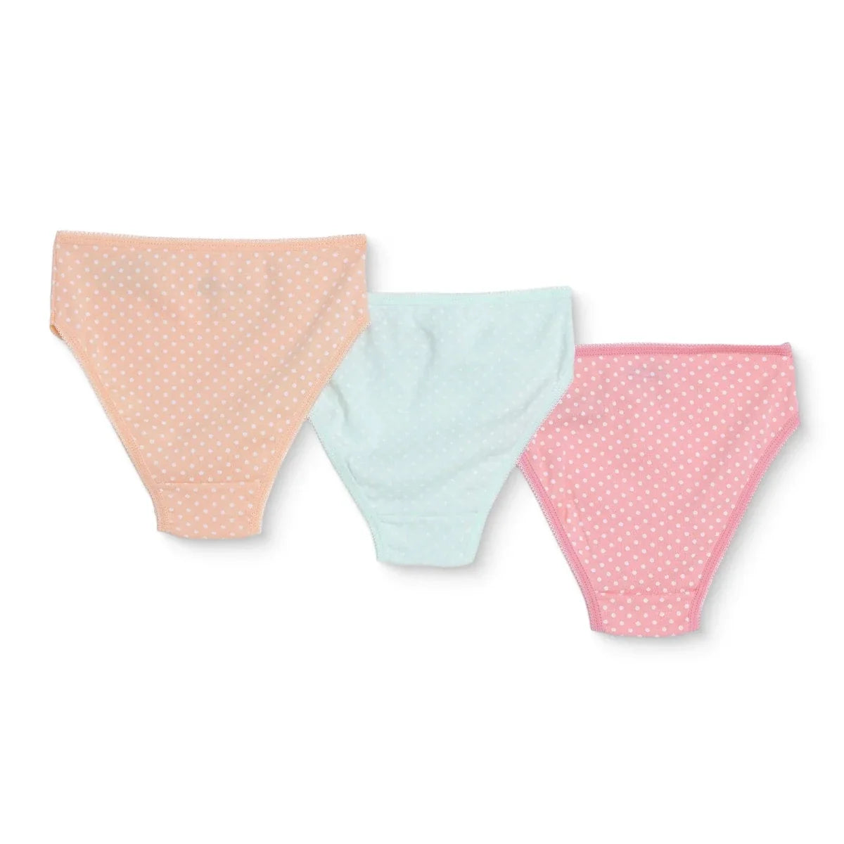 HelloBaby 3 Pack Polka Dot Print Baby Briefs (12 Months to 4-5 Years) - Pink Printed