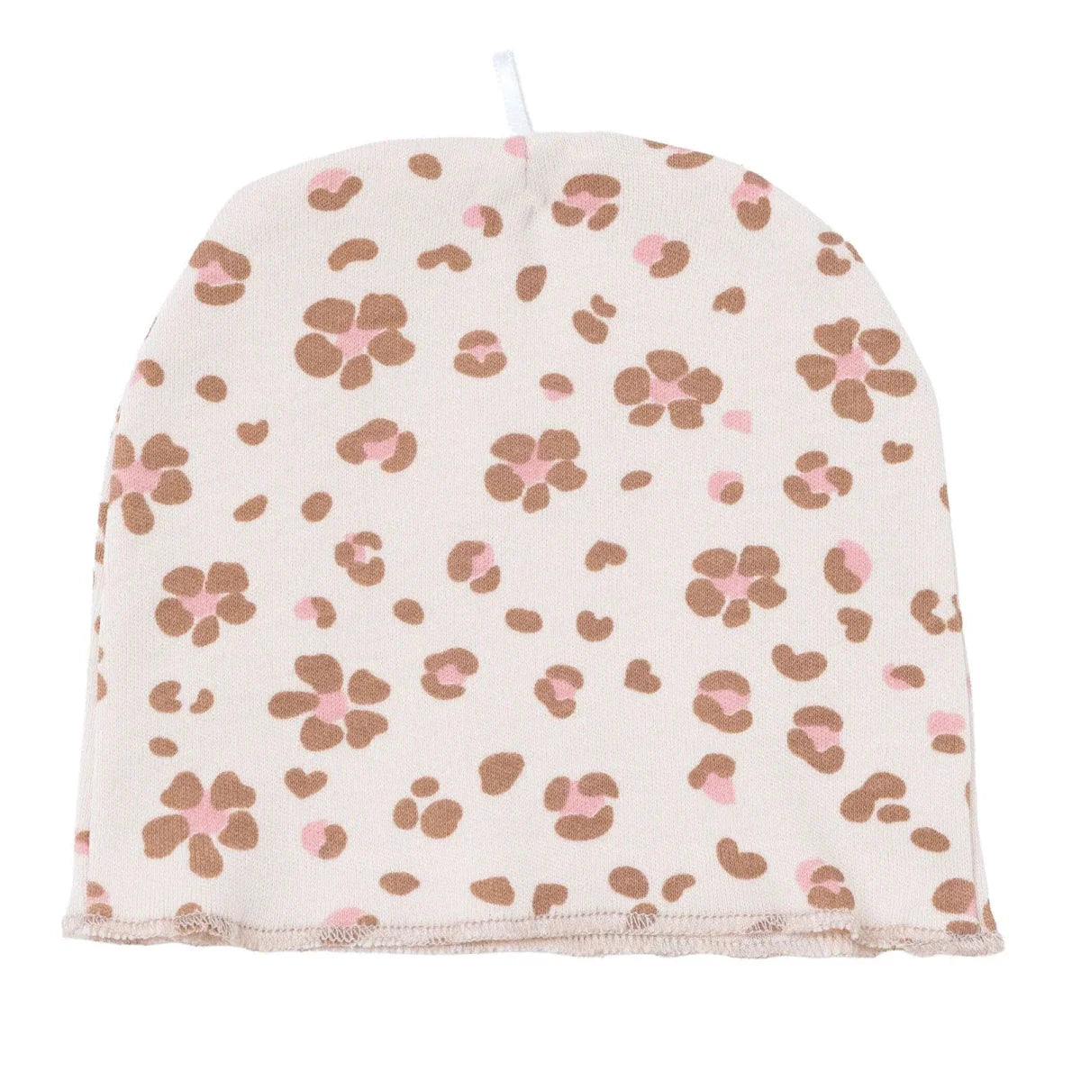 HelloBaby 5 Piece Crew Neck Animal Print Boxed Baby Hospital Bag Set (Newborn) - Ecru