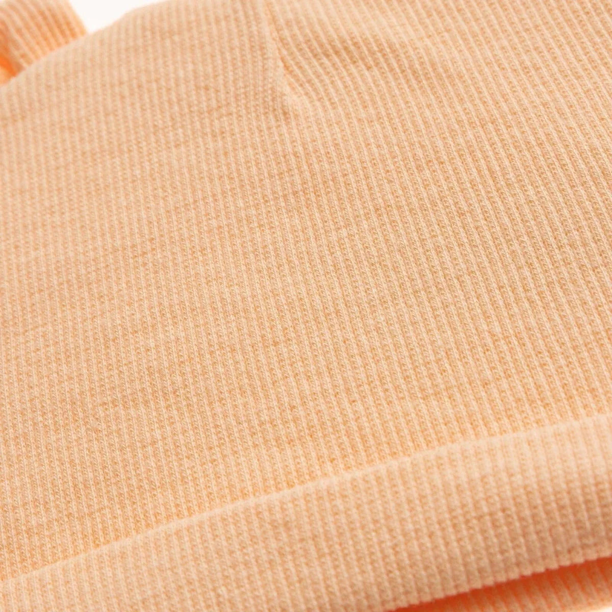 HelloBaby Ribbed Baby Hat (Newborn) - Salmon