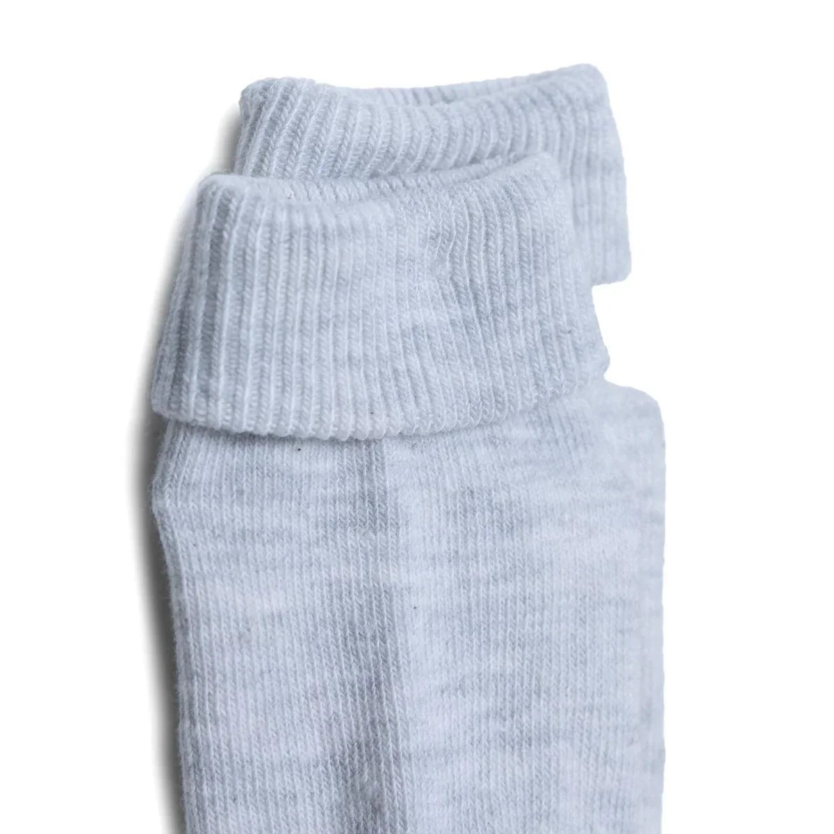 HelloBaby 3 Pack Roll-Top Baby Socks (Newborn to 12-24 Months) - Grey