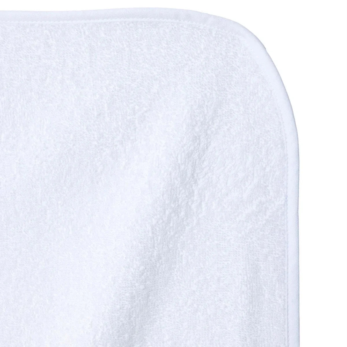 Mollia Animal Print Baby Bath Towel (75 x 75 cm) - White