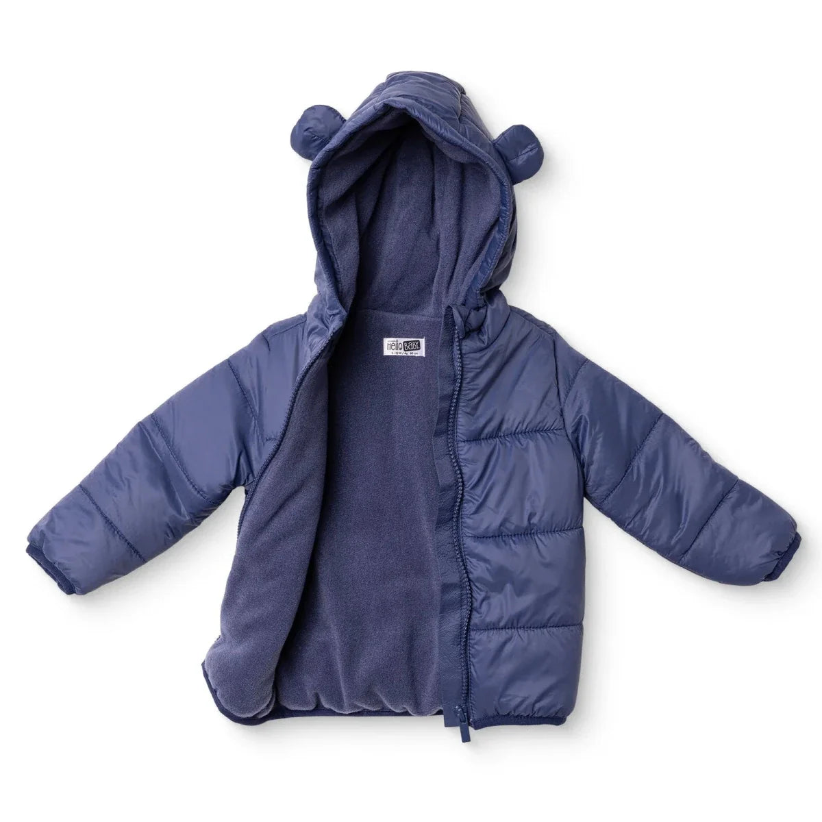 HelloBaby Hooded Baby Coat (9-12 Months to 4-5 Years) - Navy Blue